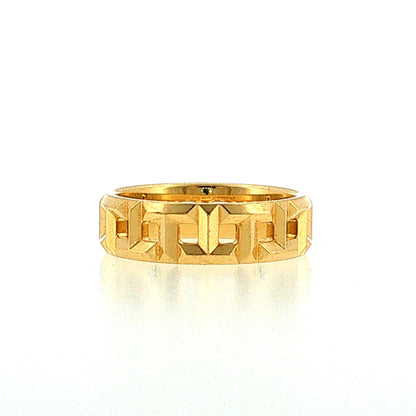 Tiffany & Co. T True Open Geometric Ring 18k Yellow Gold
