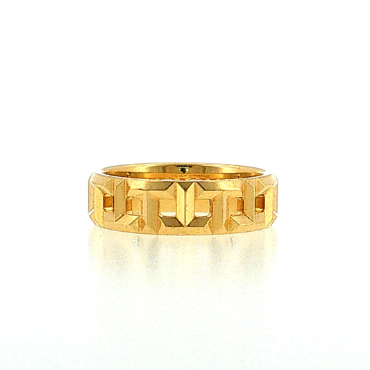 Tiffany & Co. T True Open Geometric Ring 18k Yellow Gold