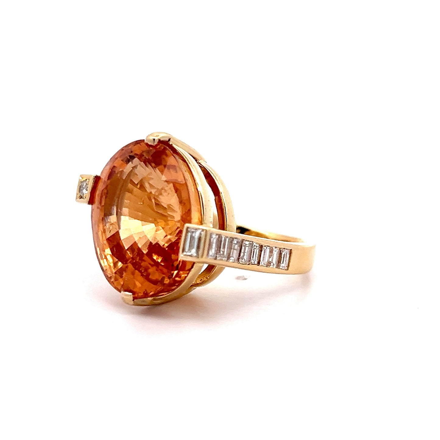 23.45 Spessartite Garnet Cocktail Ring in 18k