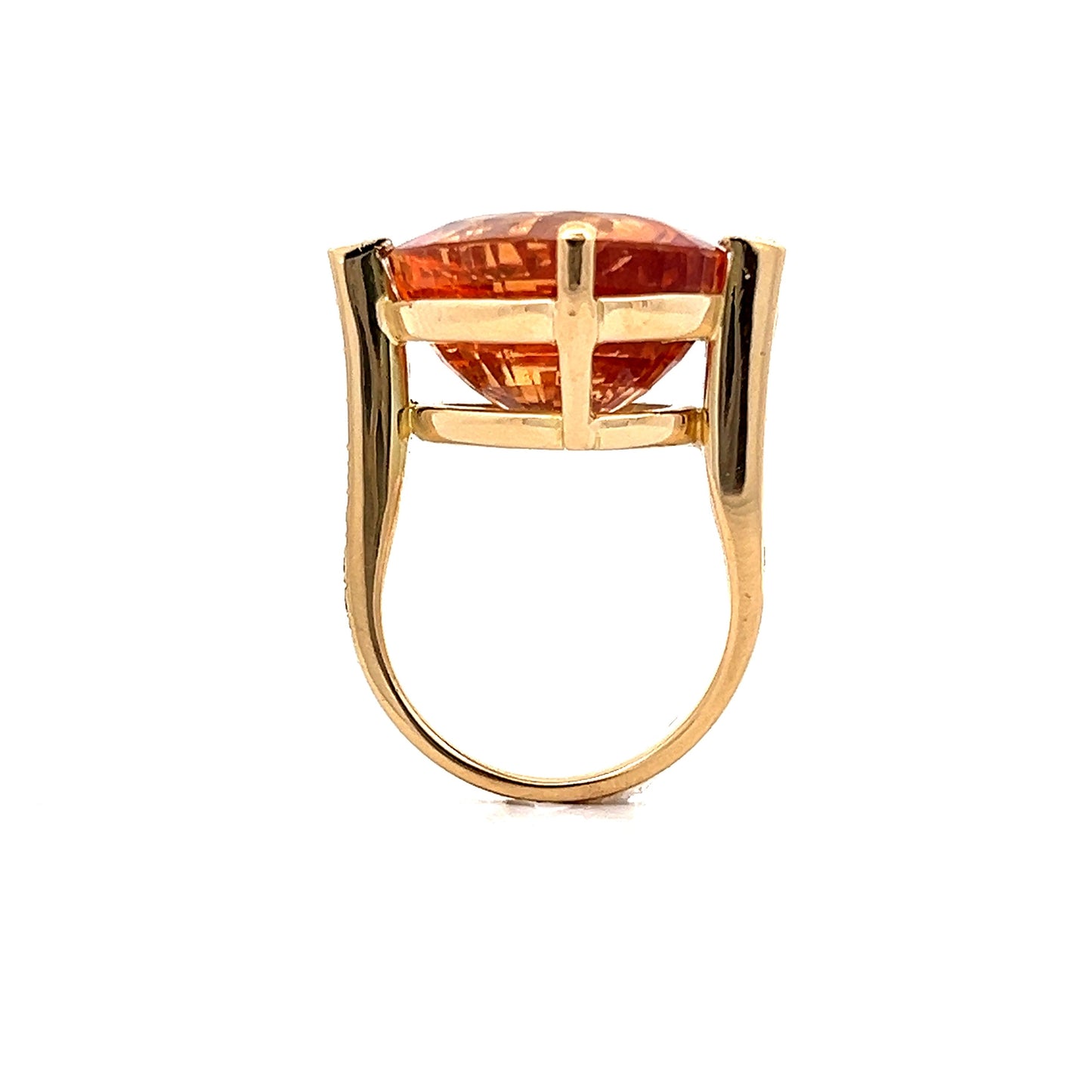 23.45 Spessartite Garnet Cocktail Ring in 18k