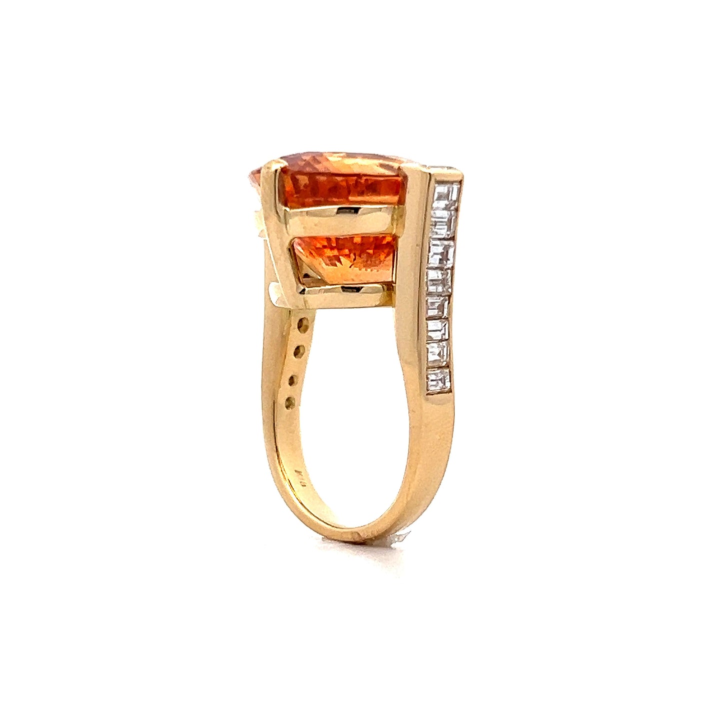 23.45 Spessartite Garnet Cocktail Ring in 18k