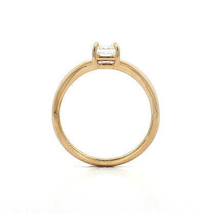 1.20 Radiant Cut Diamond Engagement Ring 14k