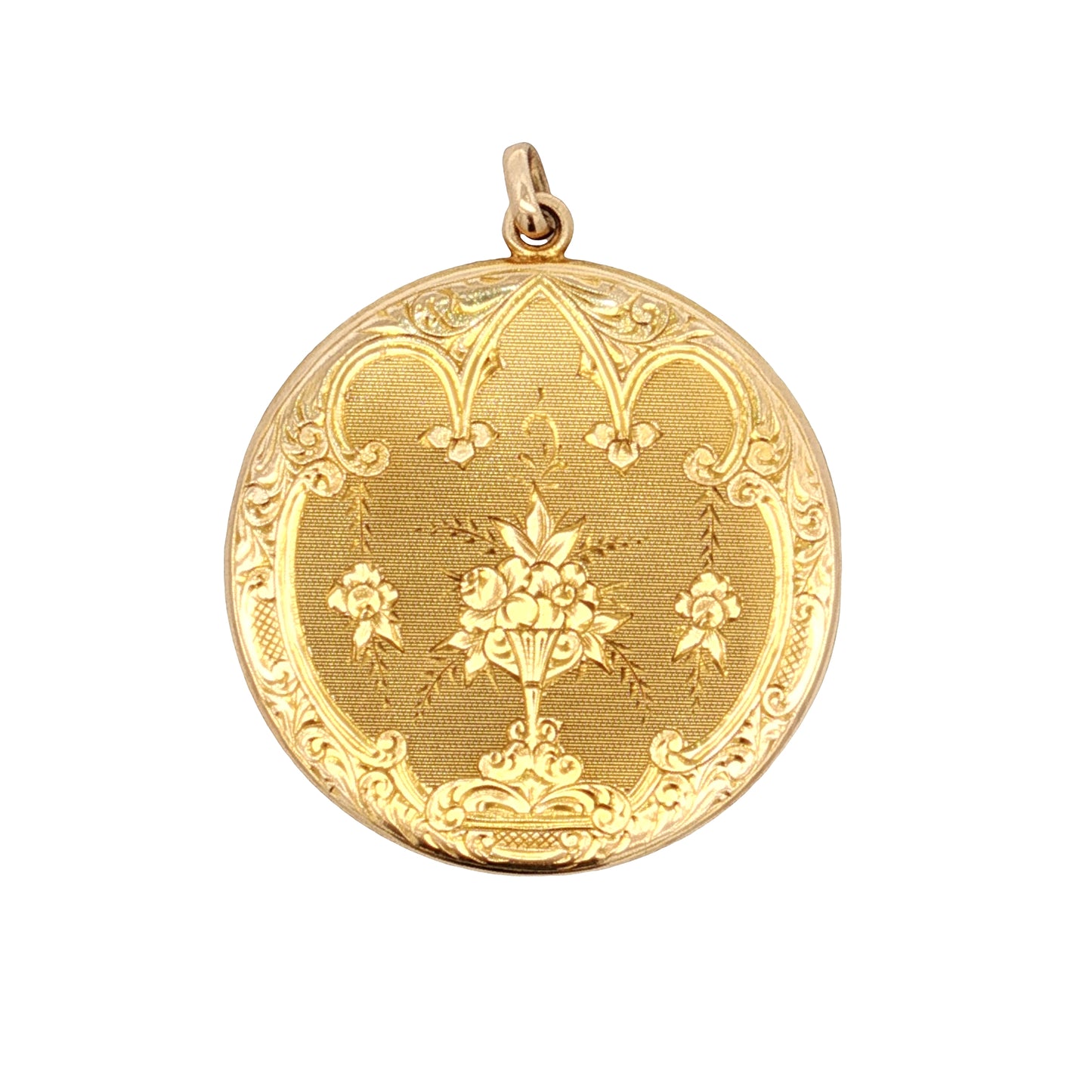 .11 Antique Victorian Diamond Locket in 14k Yellow Gold