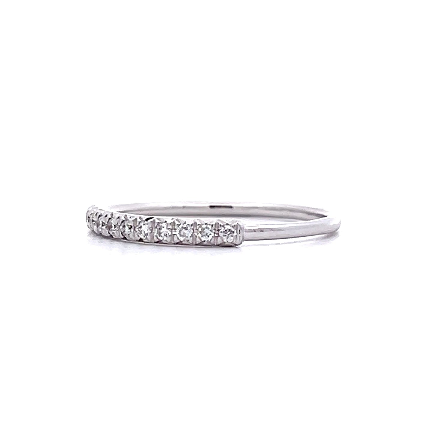 .11 Classic Diamond Wedding Band in 14k