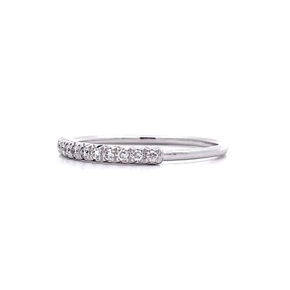 .11 Classic Diamond Wedding Band in 14k