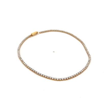 1.50 Brilliant Diamond Tennis Bracelet in 14k