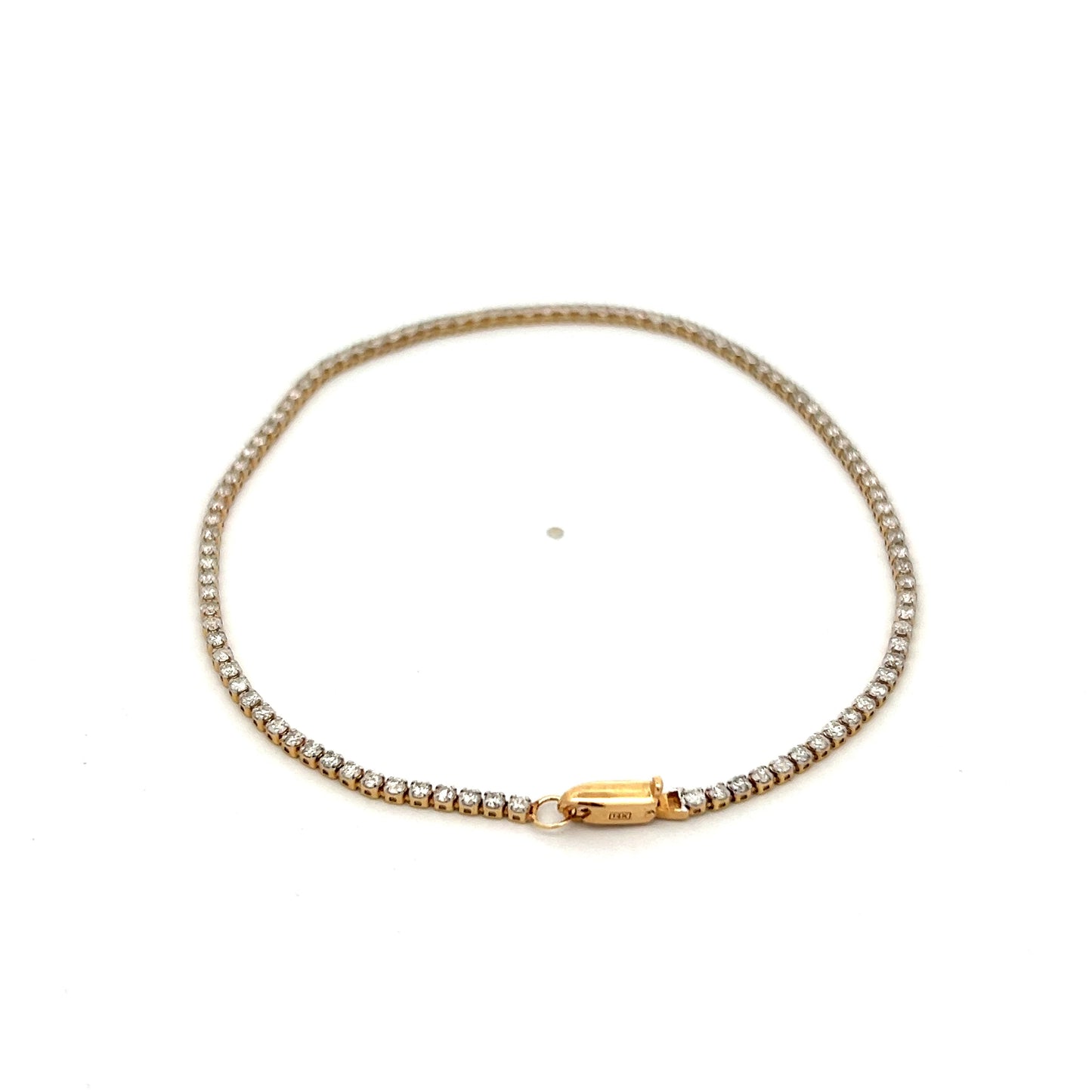 1.50 Brilliant Diamond Tennis Bracelet in 14k