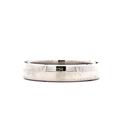 .15 Diamond Double Band in 14k White Gold