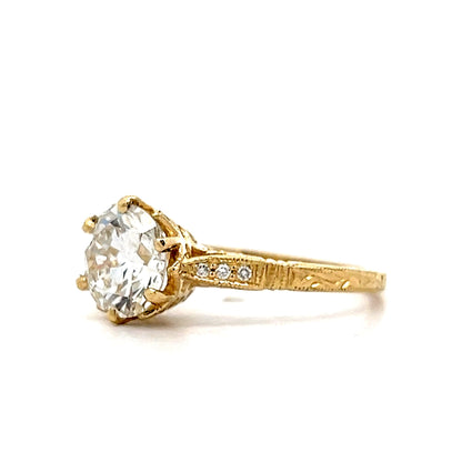 1.53 Diamond Solitaire Engagement Ring in 18k