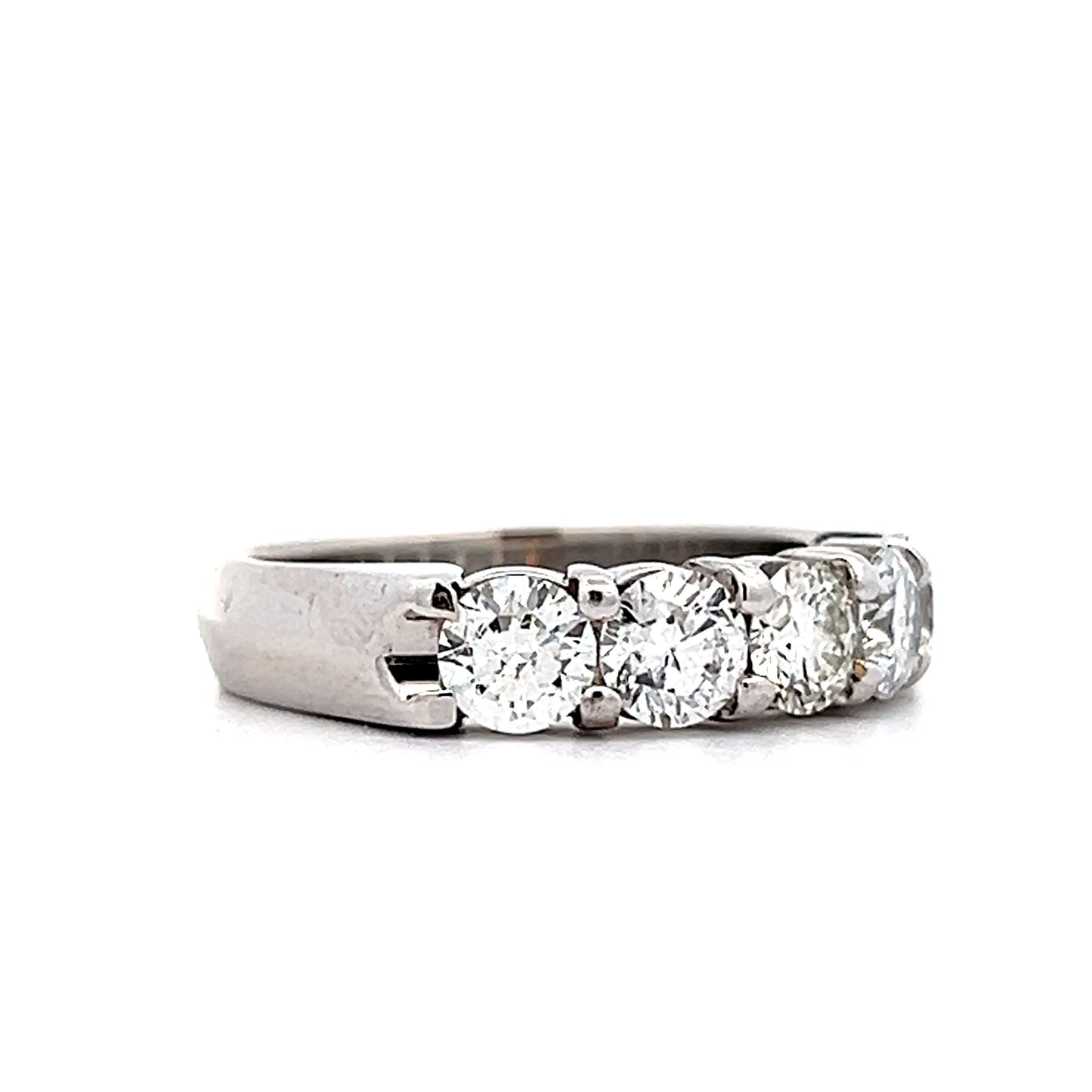 1.80 5 Stone Diamond Right Hand Ring in 18k