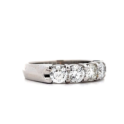 1.80 5 Stone Diamond Right Hand Ring in 18k