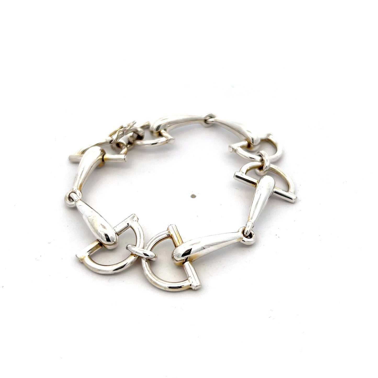 Gucci Horsebit Link Bracelet in Sterling Silver