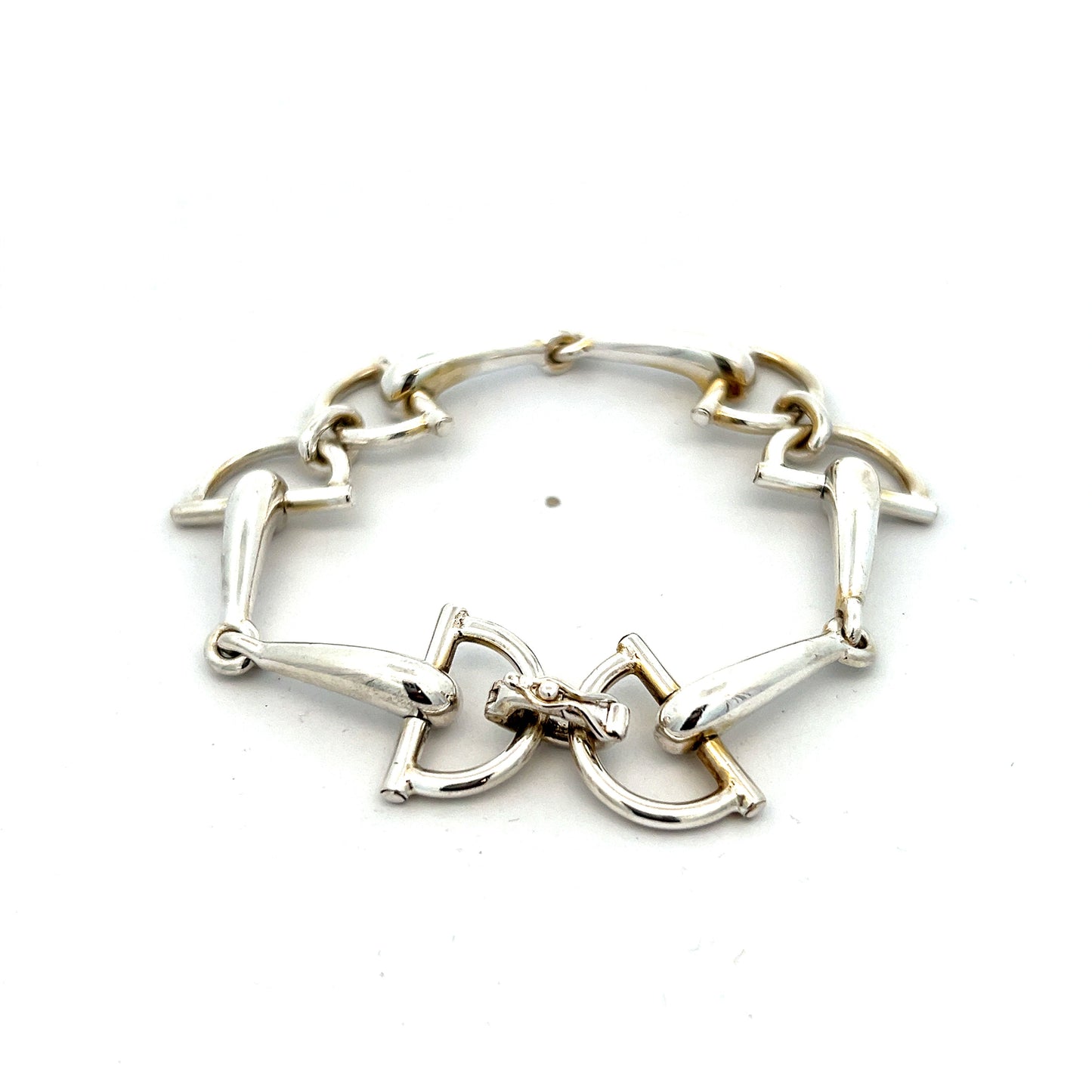 Gucci Horsebit Link Bracelet in Sterling Silver