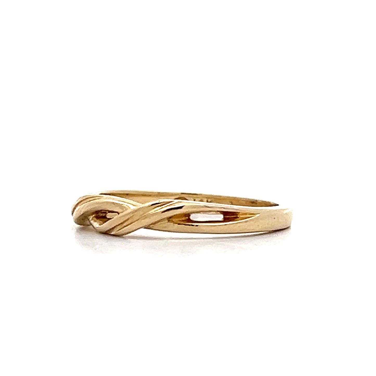 Twisted Stacking Ring in 14k Yellow Gold