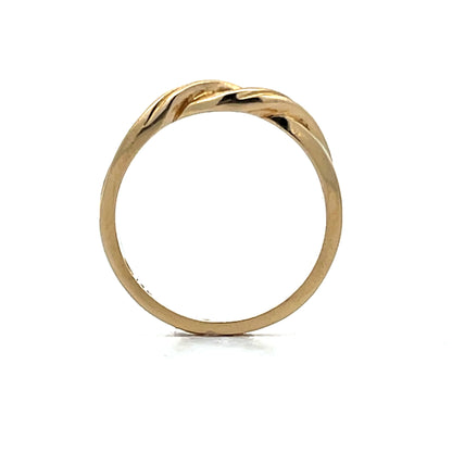 Twisted Stacking Ring in 14k Yellow Gold