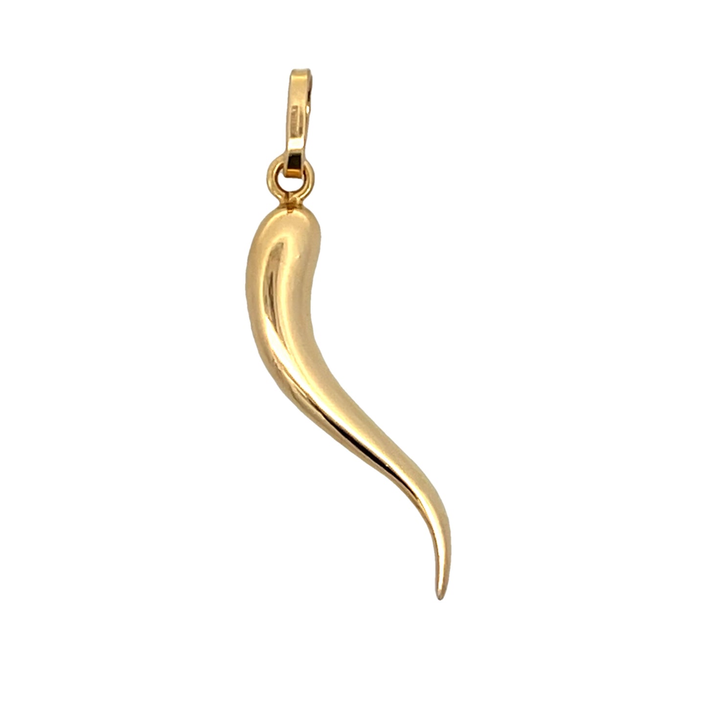 Cornicello Pendant in 14k Yellow Gold