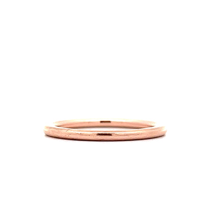 1.5mm Wedding Band in 14k Rose Gold