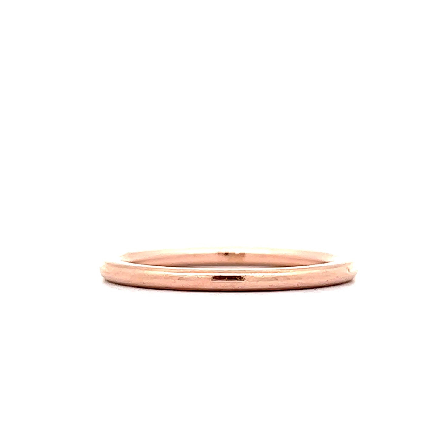 1.5mm Wedding Band in 14k Rose Gold