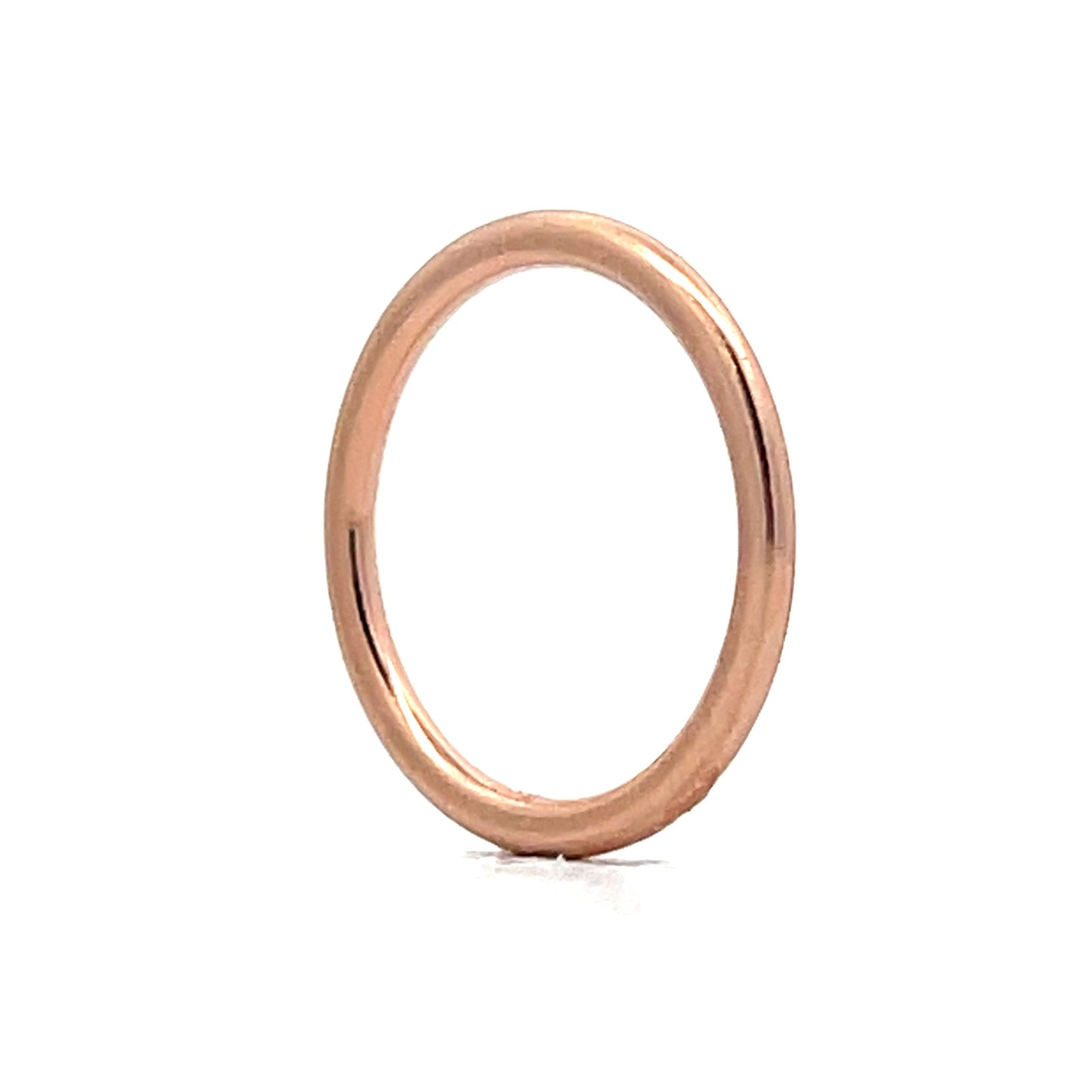 1.5mm Wedding Band in 14k Rose Gold