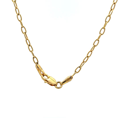 Gold Coin Pendant Necklace in 22k Yellow Gold