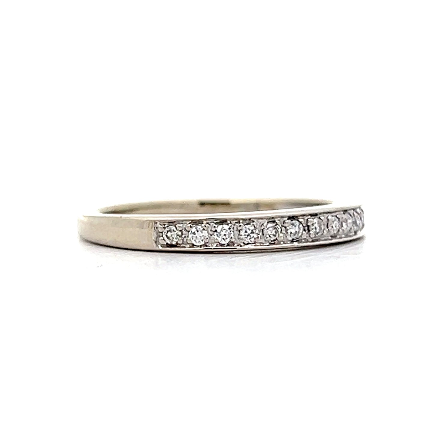 .13 Channel Set Diamond in 14k White Gold