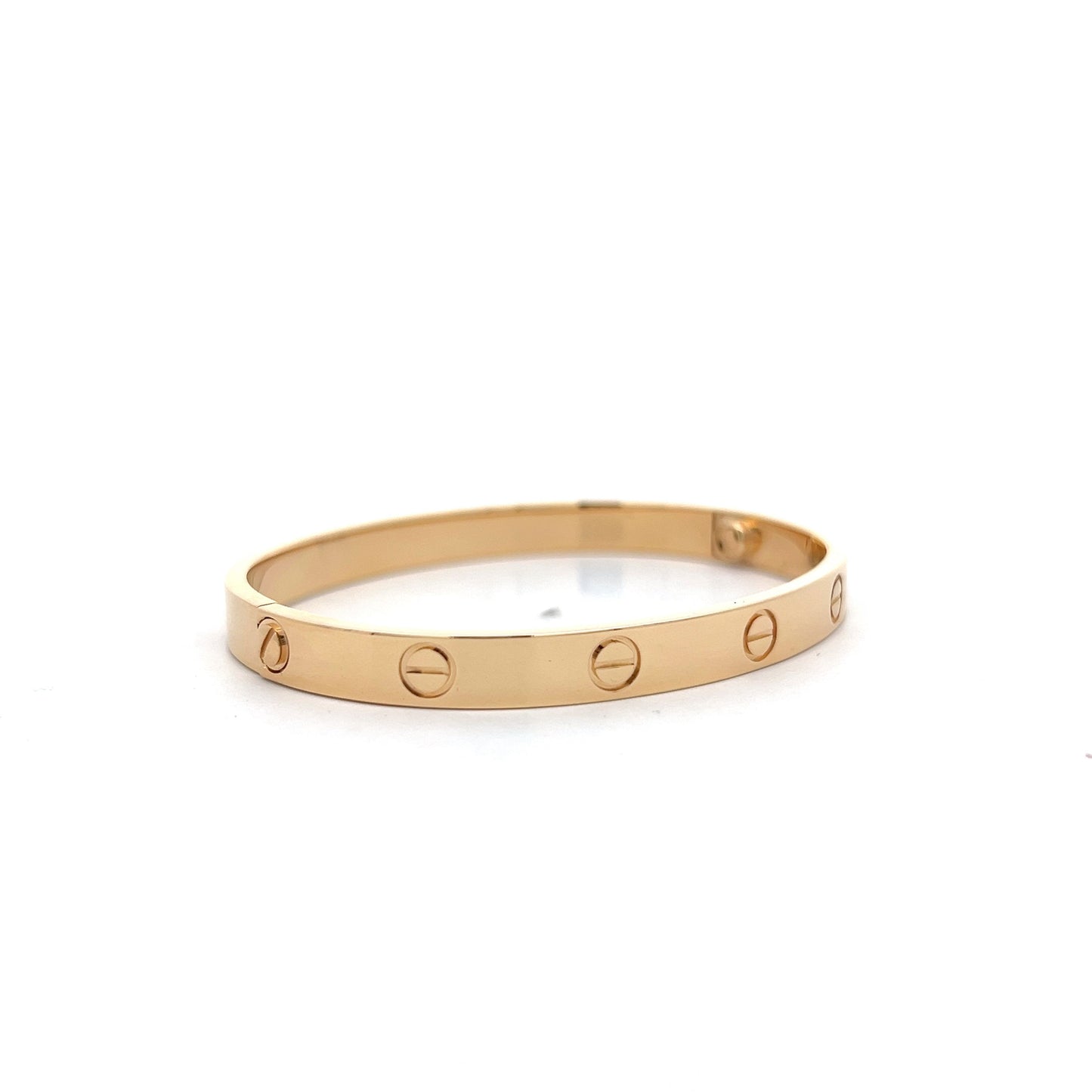 Cartier Love Bracelet Size 17 in 18k Yellow Gold