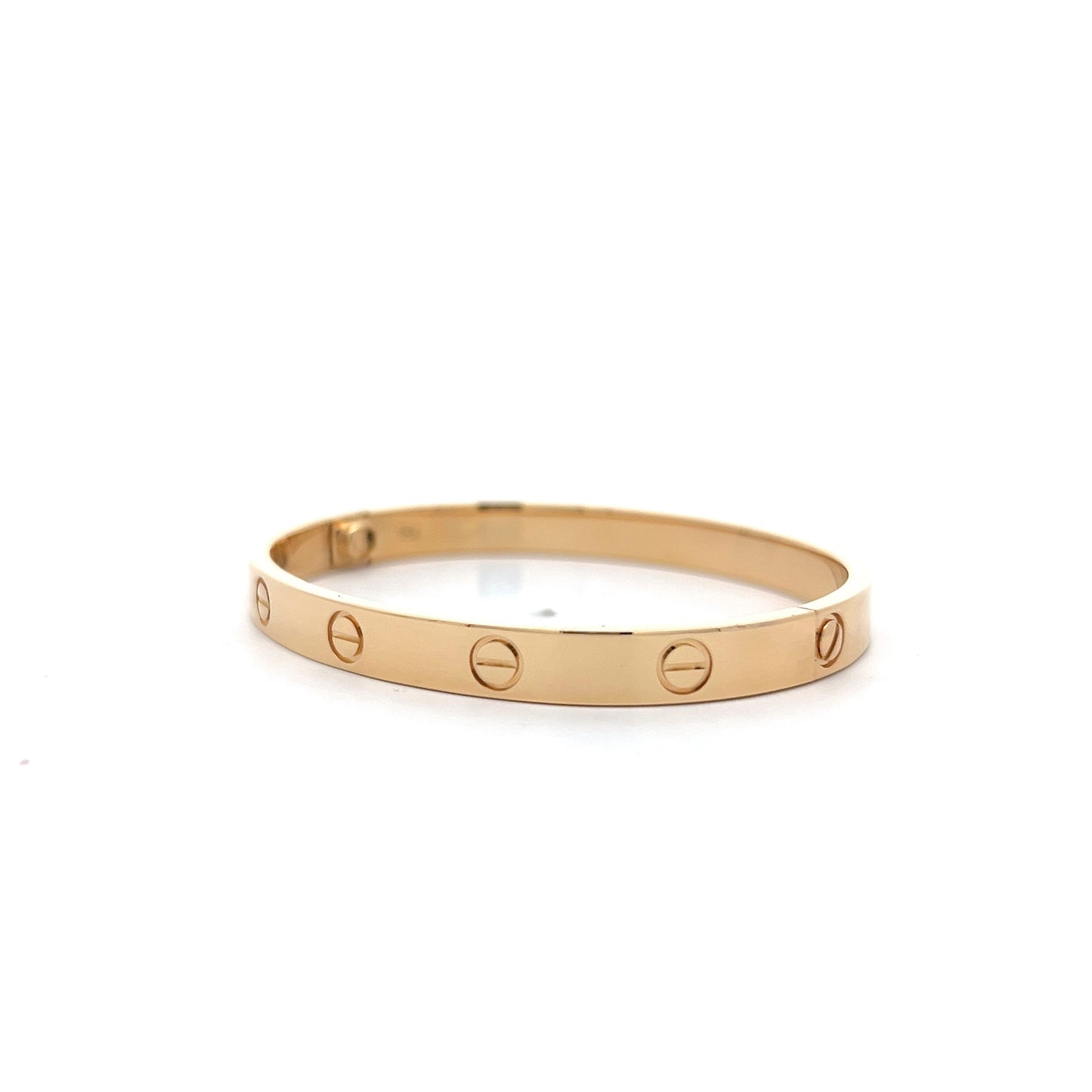 Cartier Love Bracelet Size 17 in 18k Yellow Gold