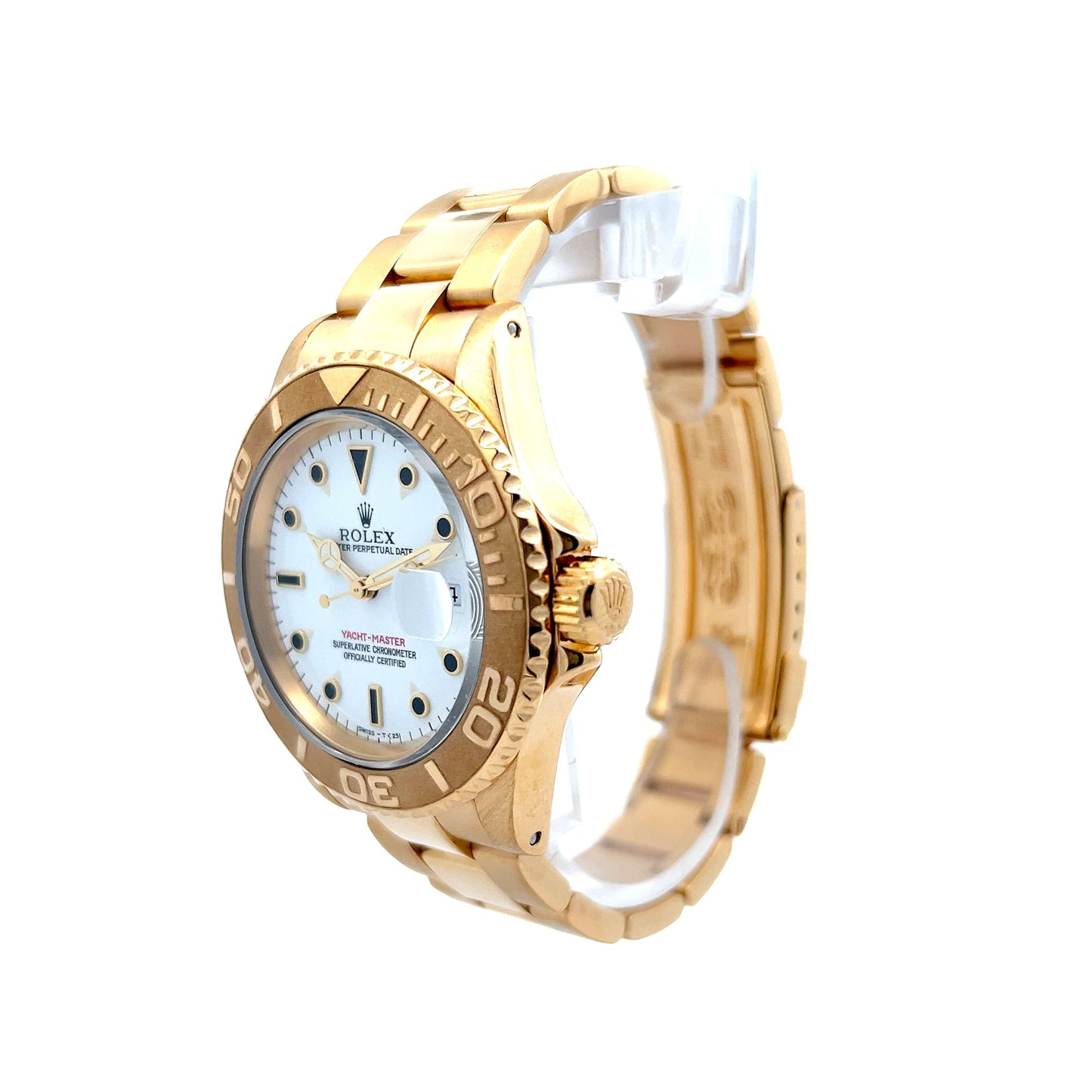 Rolex Yachtmaster 40mm 16628 in 18k Yellow Gold