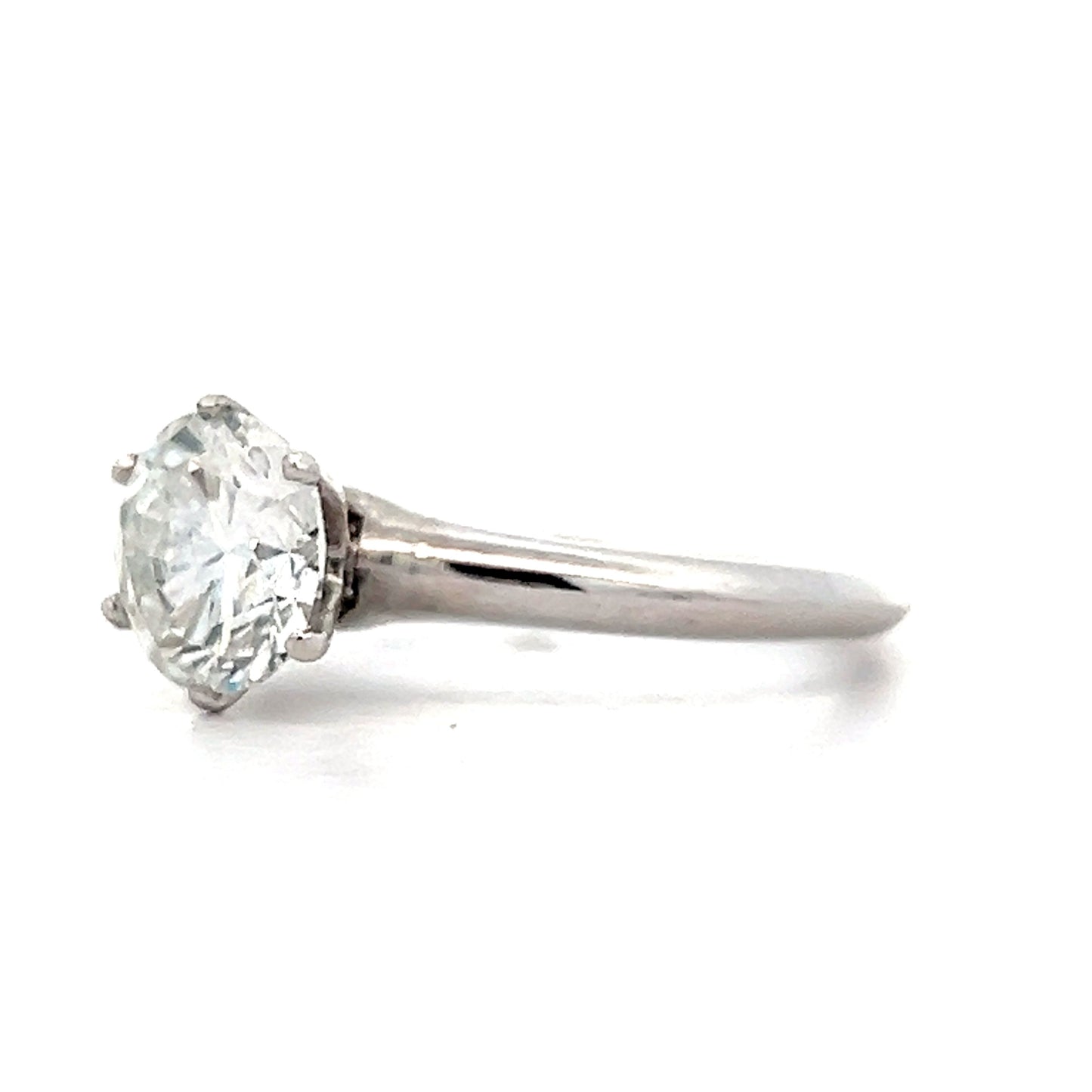 1.92 Tiffany & Co Diamond Engagement Ring in Platinum