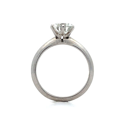 1.92 Tiffany & Co Diamond Engagement Ring in Platinum