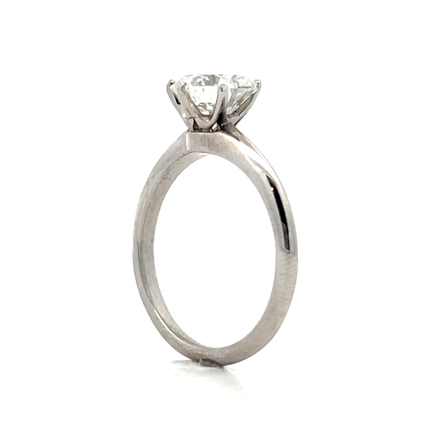 1.92 Tiffany & Co Diamond Engagement Ring in Platinum