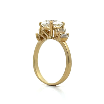 1.78 Round Brilliant Diamond Engagement Ring in 14k