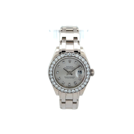 Rolex Datejust Pearl Master 80299 in 18k White Gold