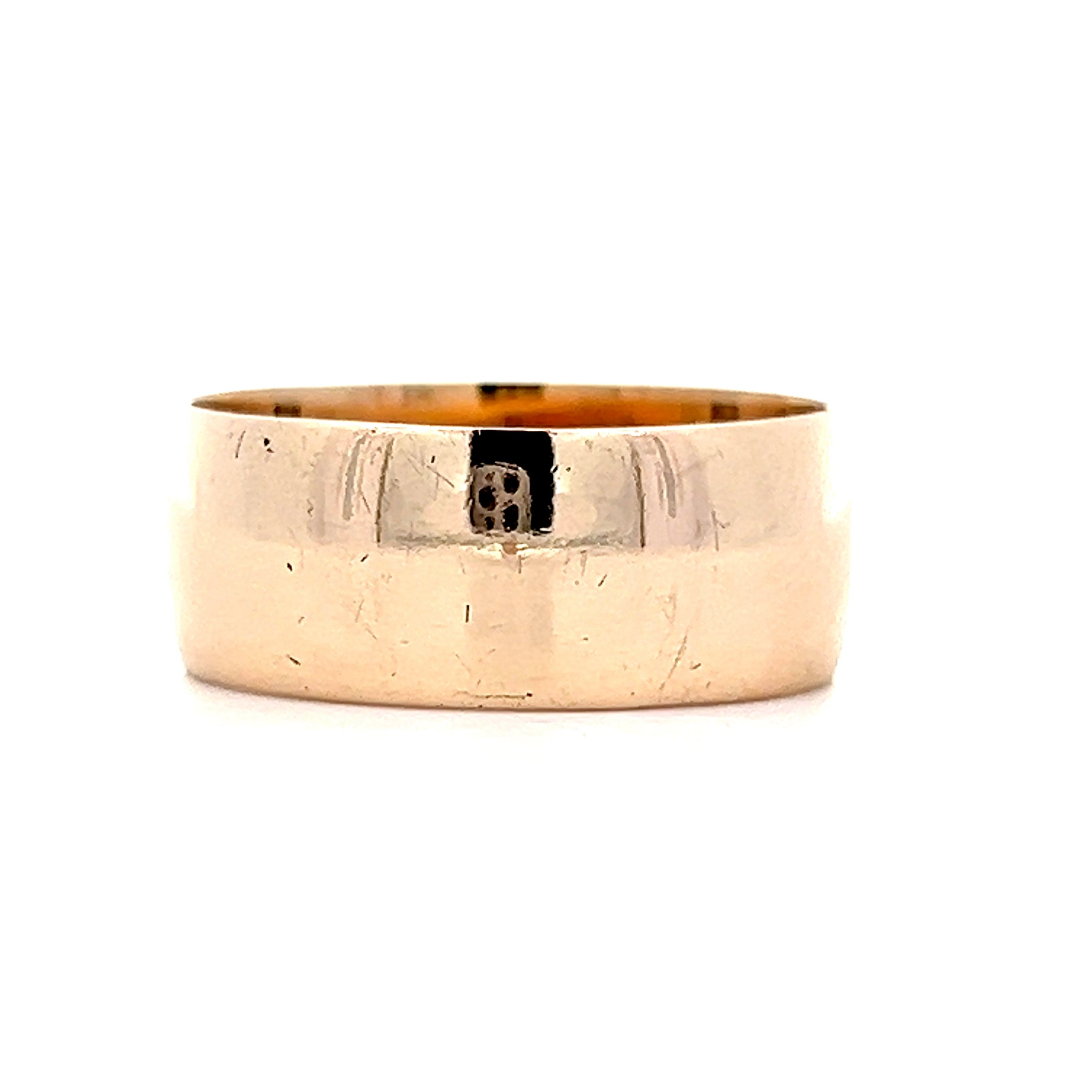 ring♡ ページ Antique Victorian Cigar Band Style Ring in 10k Yellow Gold