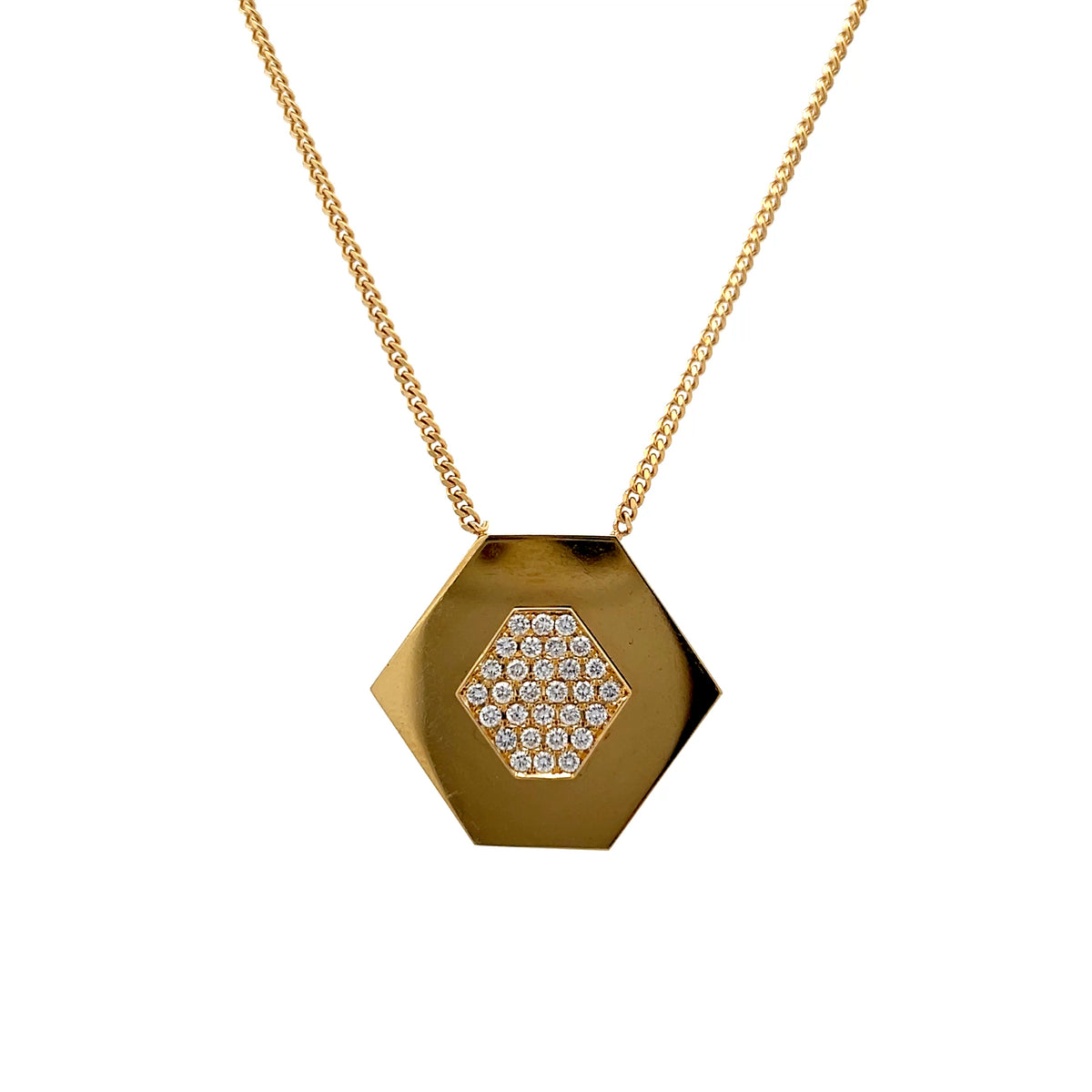 54 Janis Savitt Pendant Necklace in 18k Yellow Gold – Filigree 