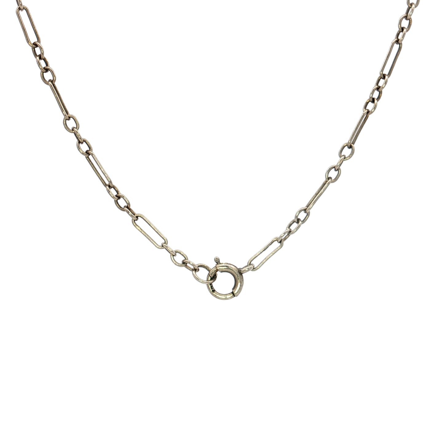 .01 Antique Deco Diamond Filigree Pendant in 10k