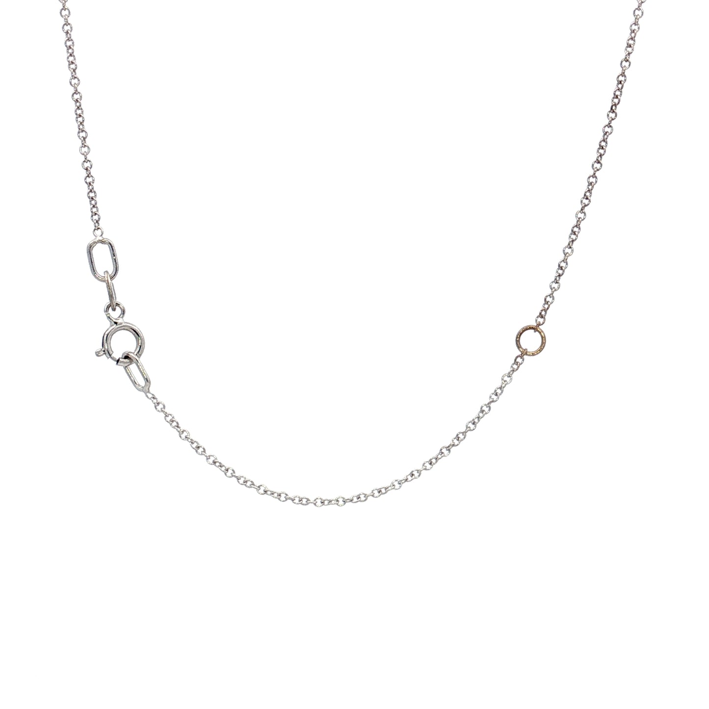 .28 Pear Diamond Pendant Necklace 14k White Gold