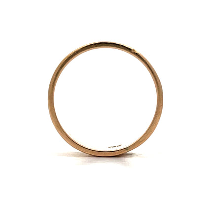 8mm Love Bird Wedding Band in 18k Rose Gold