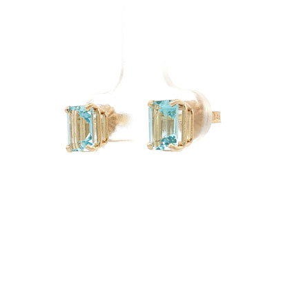 1.94 Filigree x Eleanor Leftwich Aquamarine Earrings in 14k