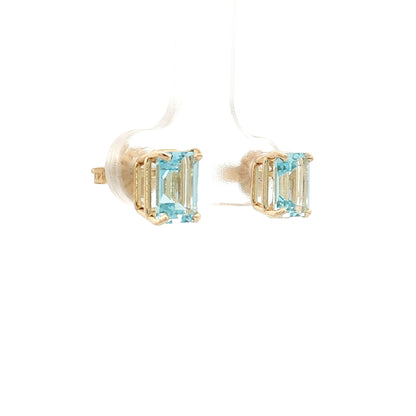 1.94 Filigree x Eleanor Leftwich Aquamarine Earrings in 14k