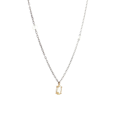 .27 Pear Diamond Pendant Necklace in 18k