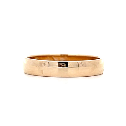 Vintage Mid-Century Euro Style Band in 14k