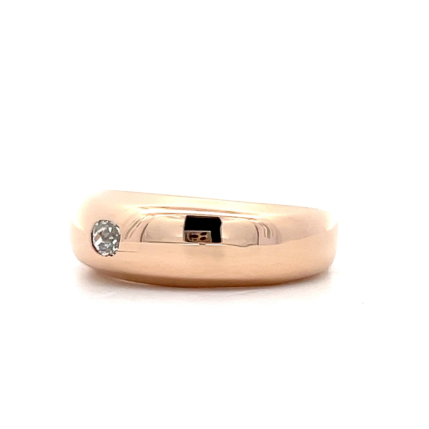 .14 Victorian Antique Mine Diamond Ring in 14k