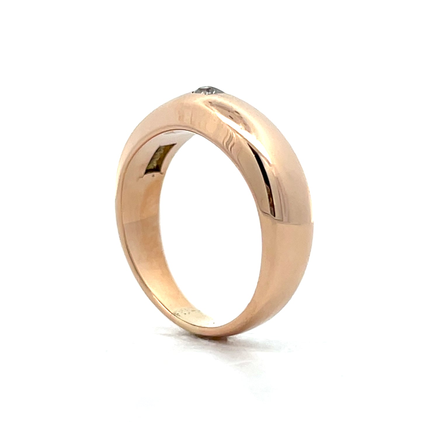 .14 Victorian Antique Mine Diamond Ring in 14k