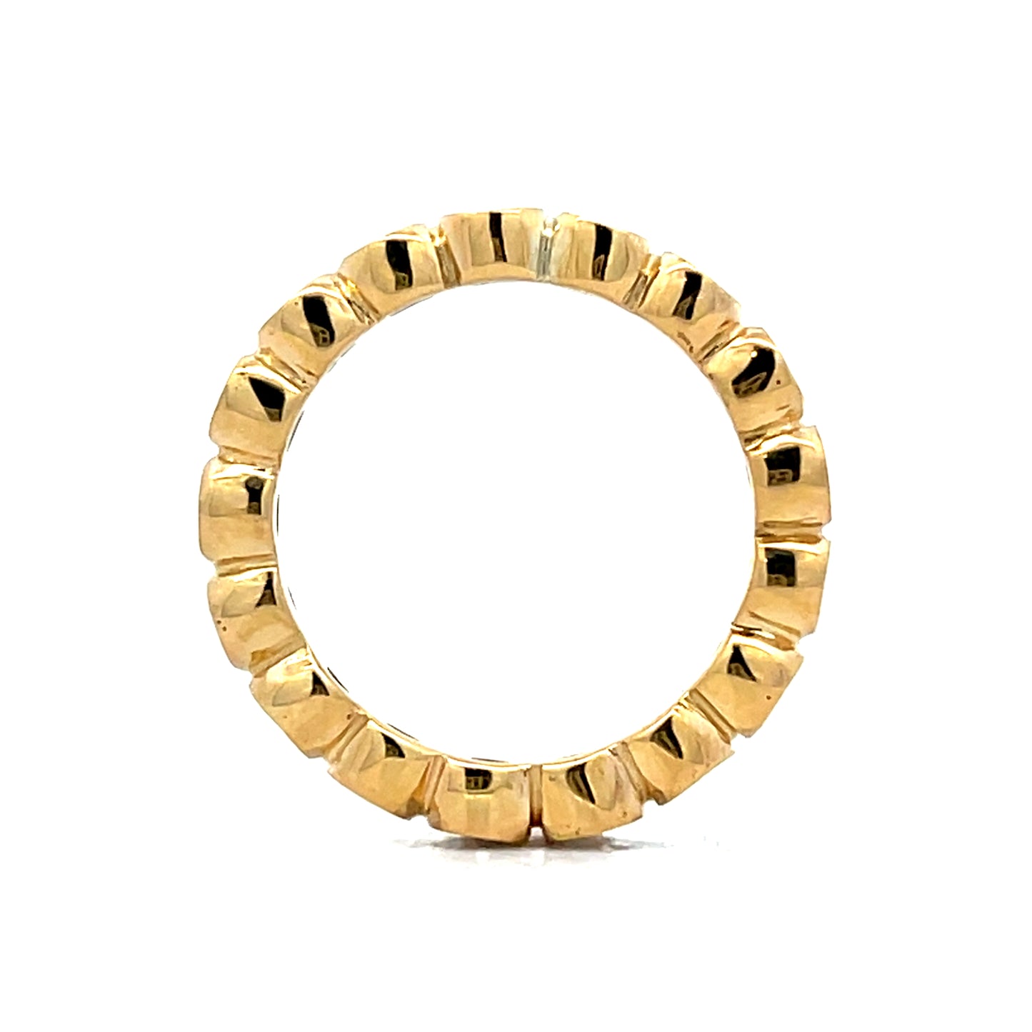 1.02 Bezel Diamond Eternity Band in 18k