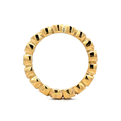 1.02 Bezel Diamond Eternity Band in 18k