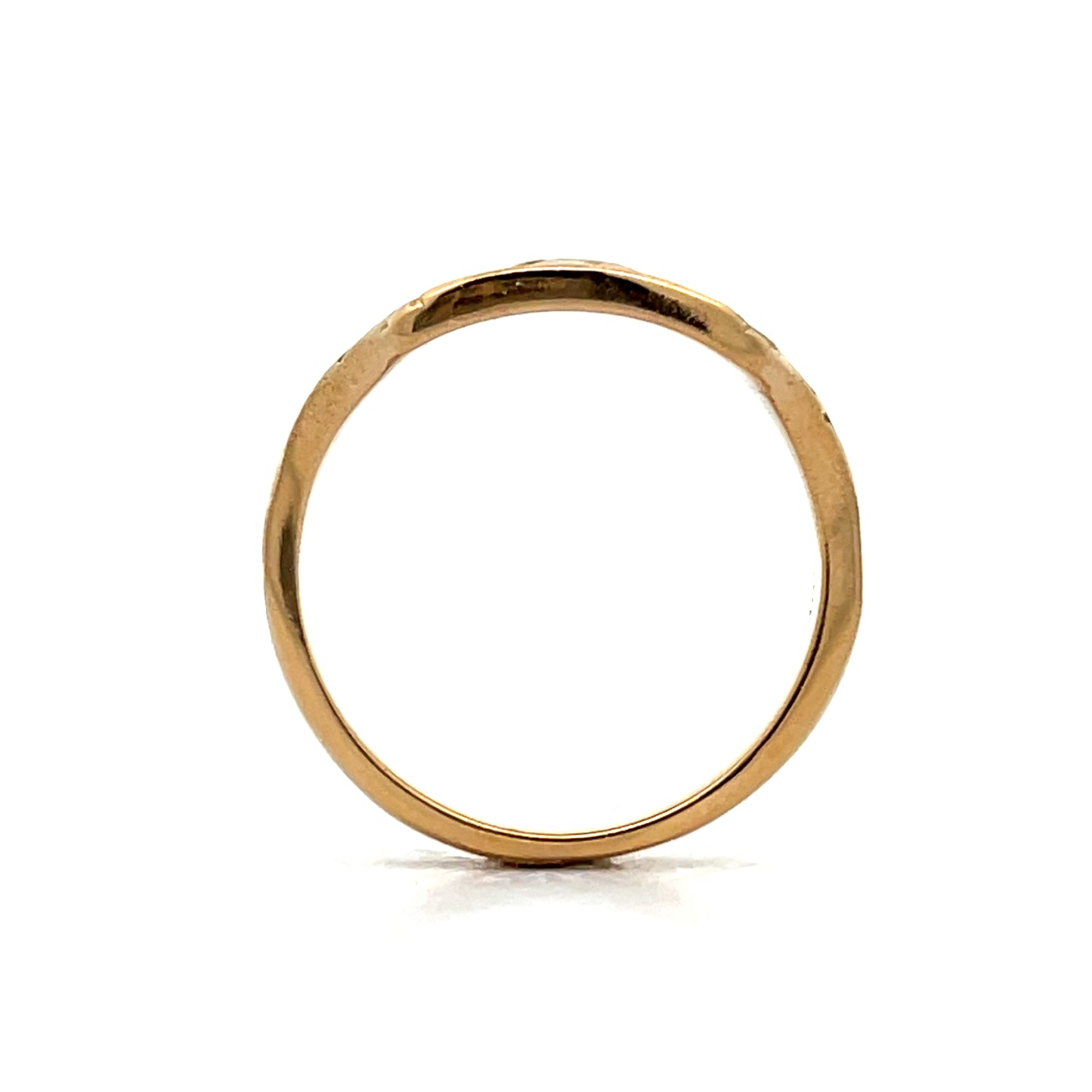 Mens Skull & Crossbones Momento Mori Ring in 18k