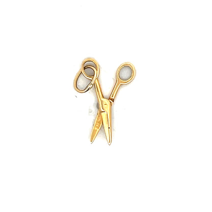 Scissor Charm in 14k Yellow Gold
