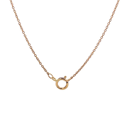 .28 Diamonds by the Yard Necklace in 14k Yellow Gold