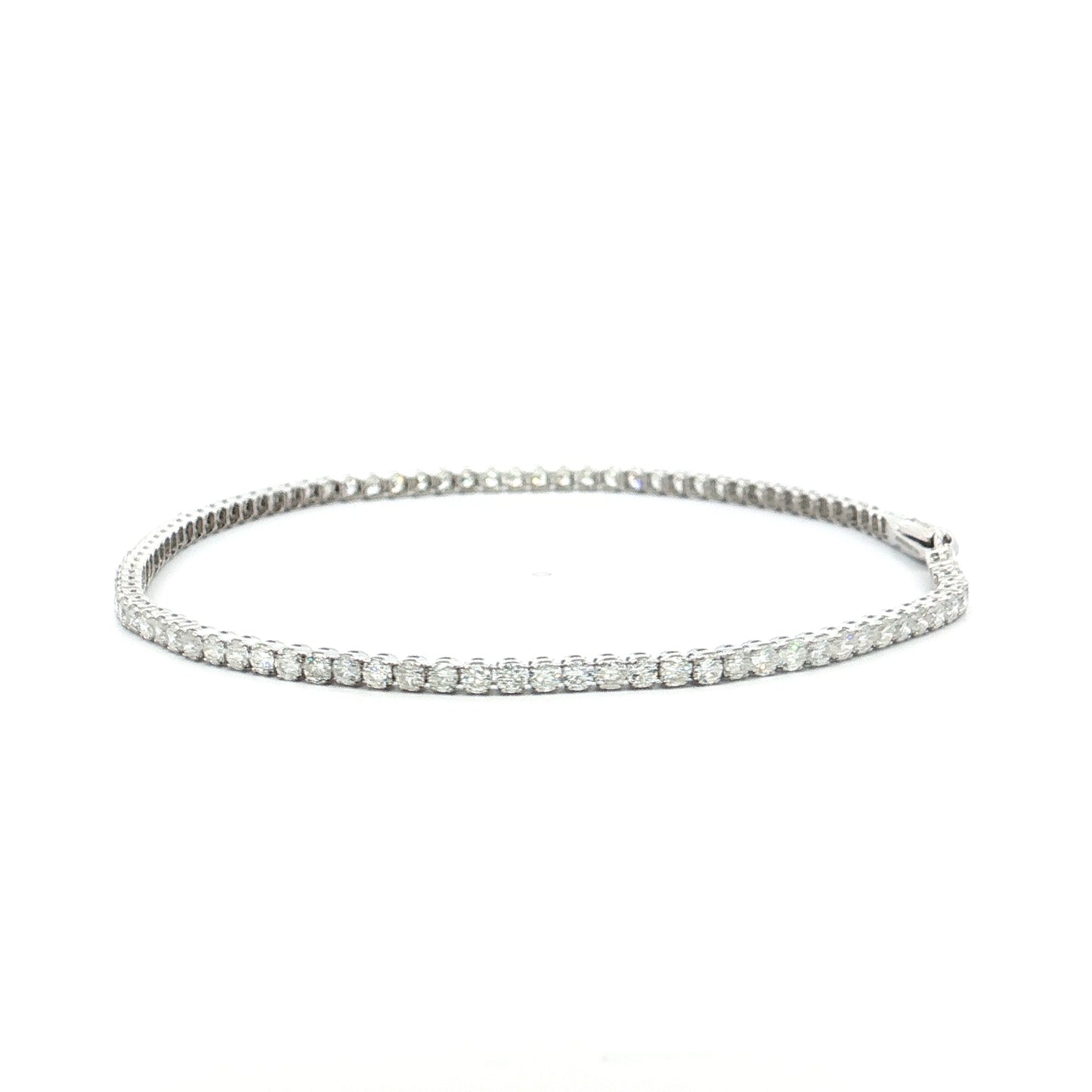2.50 Diamond Tennis Bracelet in 14k White Gold